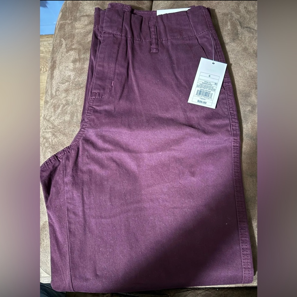 Burgundy Pants